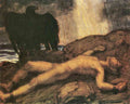 Prometheus Franz Von Stuck Symbolism A4 Photo Print