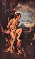 Prometheus Gustave Moreau Symbolism A4 Photo Print