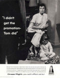 Promotion Shoes Office 1950s Vintage Retro Advert Poster