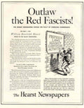 Propaganda Laws Red 1940s Vintage Retro Advert Poster