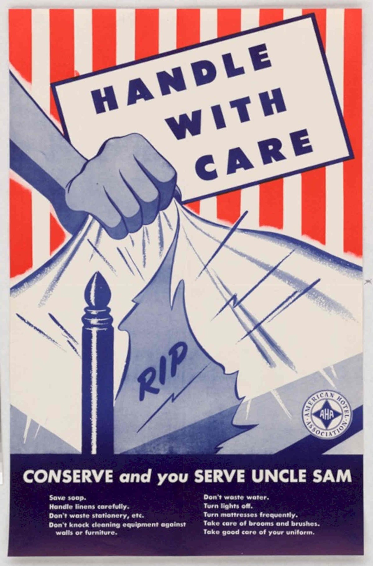 Propaganda Poster Sheet American World War II Advert Poster