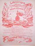 ProuveLAmeriqueRouge Advert A4 Photo Print