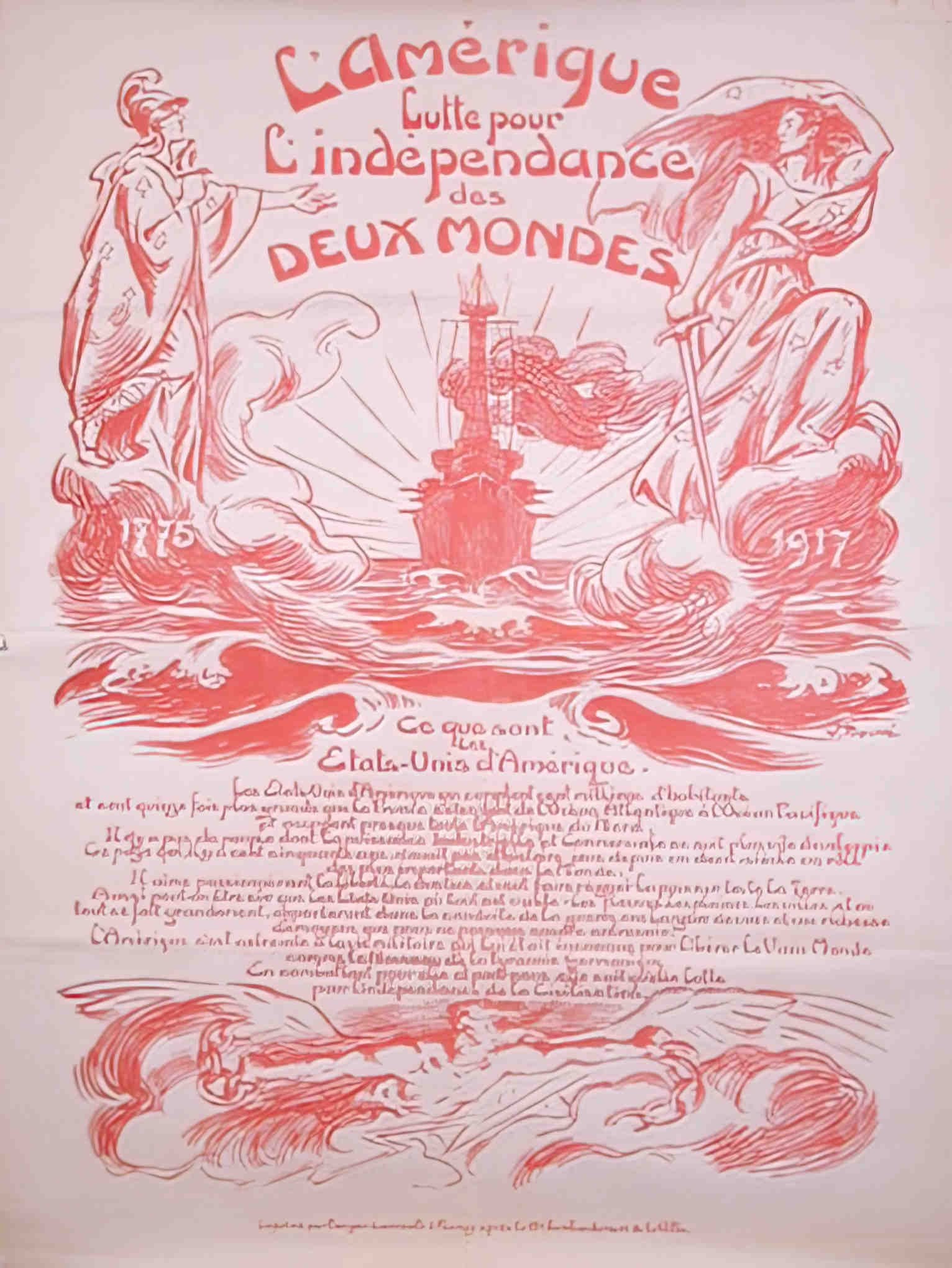 ProuveLAmeriqueRouge Advert A4 Photo Print