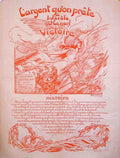 ProuveLargentRouge Vintage Advert A4 Photo Print