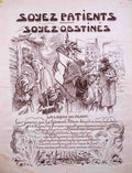 ProuveSoyezPatient Vintage Advert A4 Photo Print