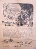 ProuveTerritoriaux Advert A4 Photo Print