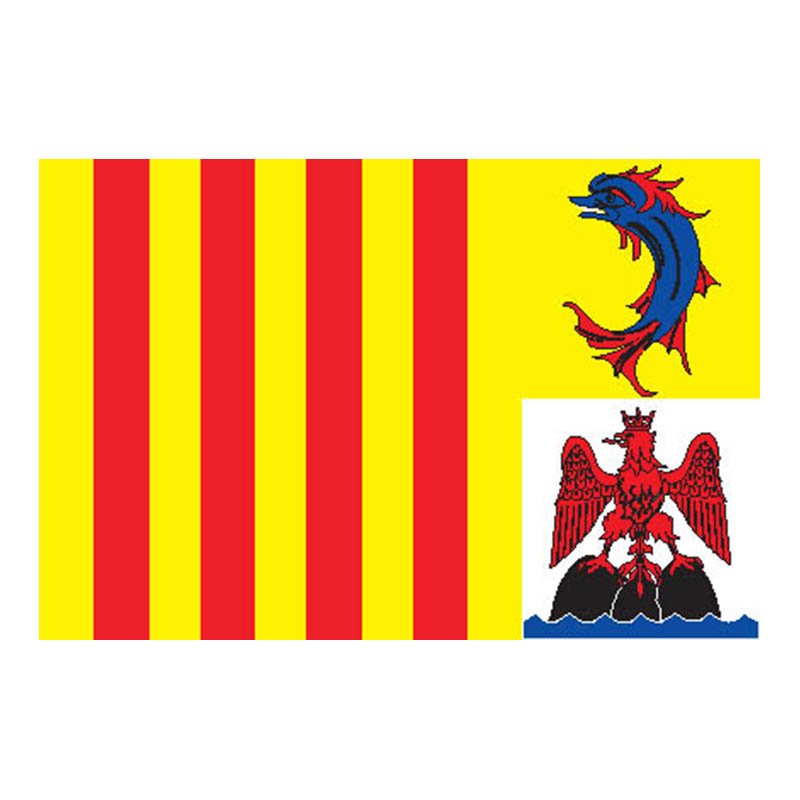 Provalpescotedazur Reg Flag N3192 A4 Photo Print