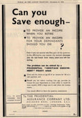 Prudential Heritage Income 1930s Vintage Retro Advert Poster