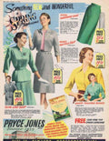 Pryce Jones 1954 Vintage Retro Advert Poster A4 Photo Print