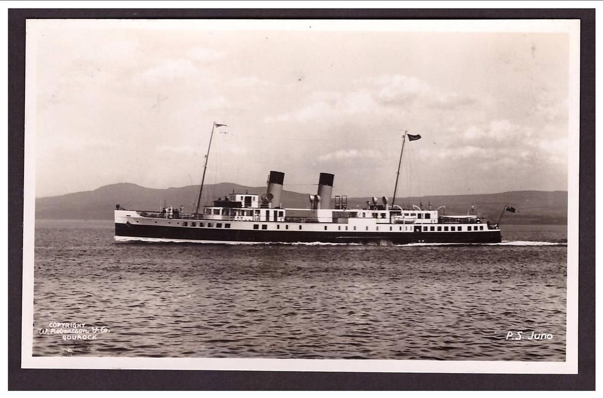 Ps Juno Built 1937 Steam ship A4 Photo Print
