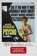 Psycho 05  film star poster A4 Photo Print