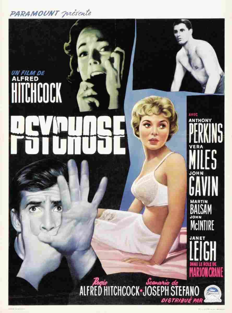 Psycho 07  film star poster A4 Photo Print