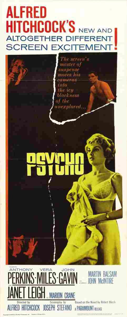 Psycho 08  film star poster A4 Photo Print