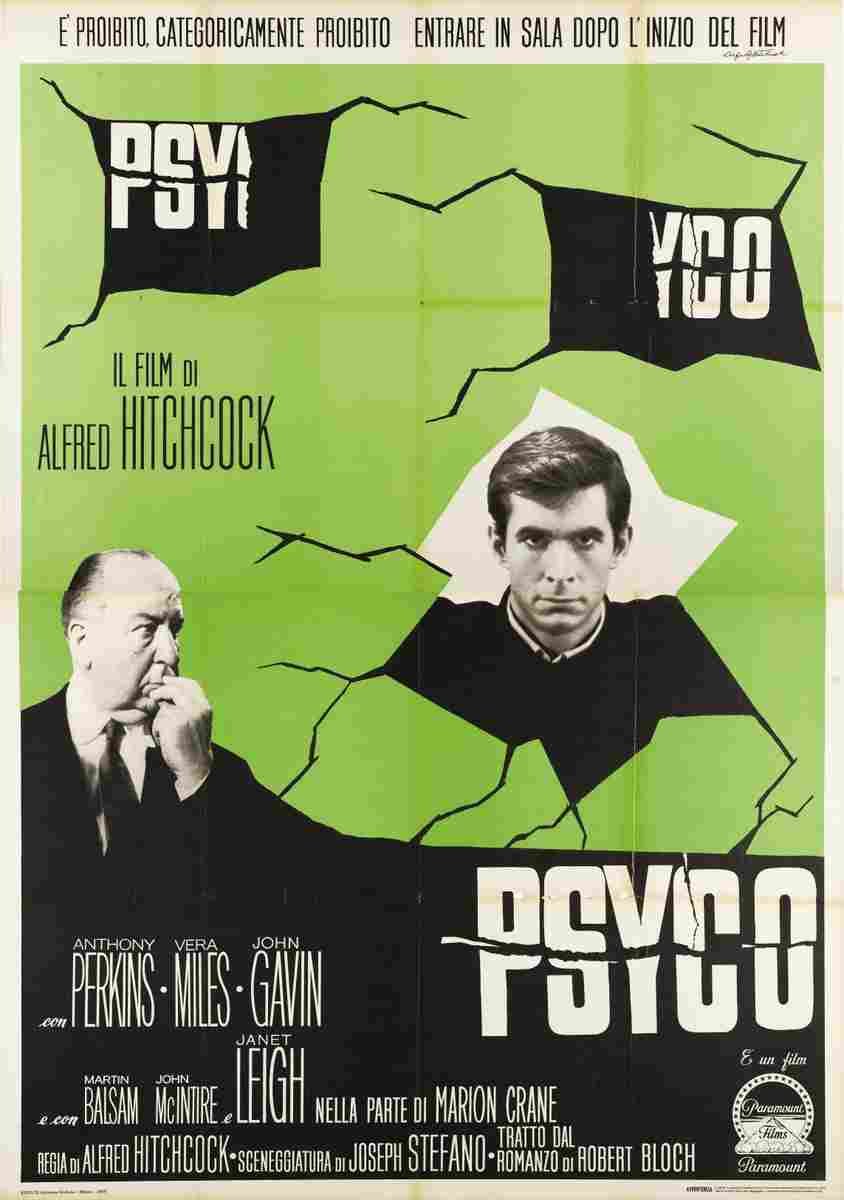 Psycho 09  film star poster A4 Photo Print
