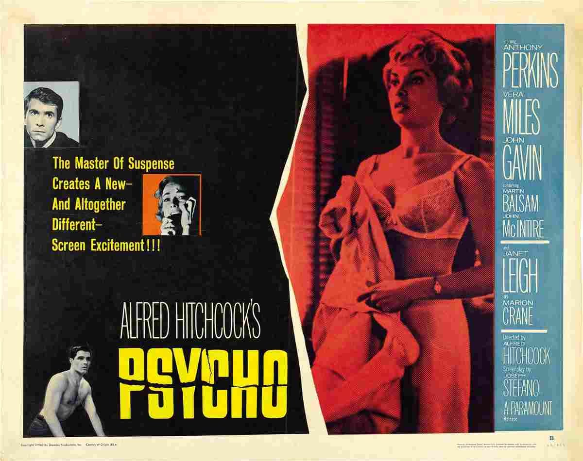 Psycho 15  film star poster A4 Photo Print