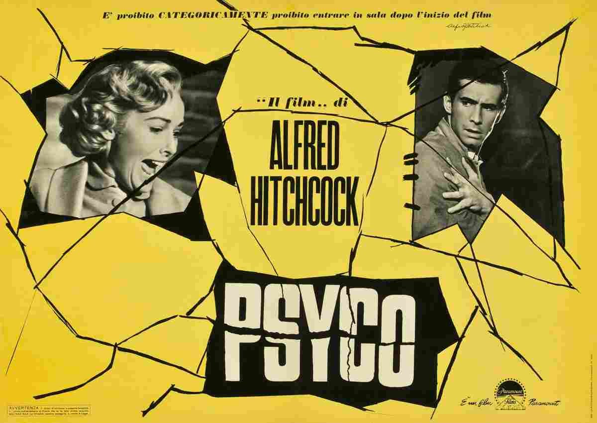 Psycho 35  film star poster A4 Photo Print