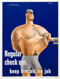 Public Health Service American World War II Advert Poster