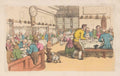 Public House Feast GB Cartoon Vintage Retro Advert Poster