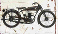 Puch 220 1926 Aged Vintage A4 Photo Print