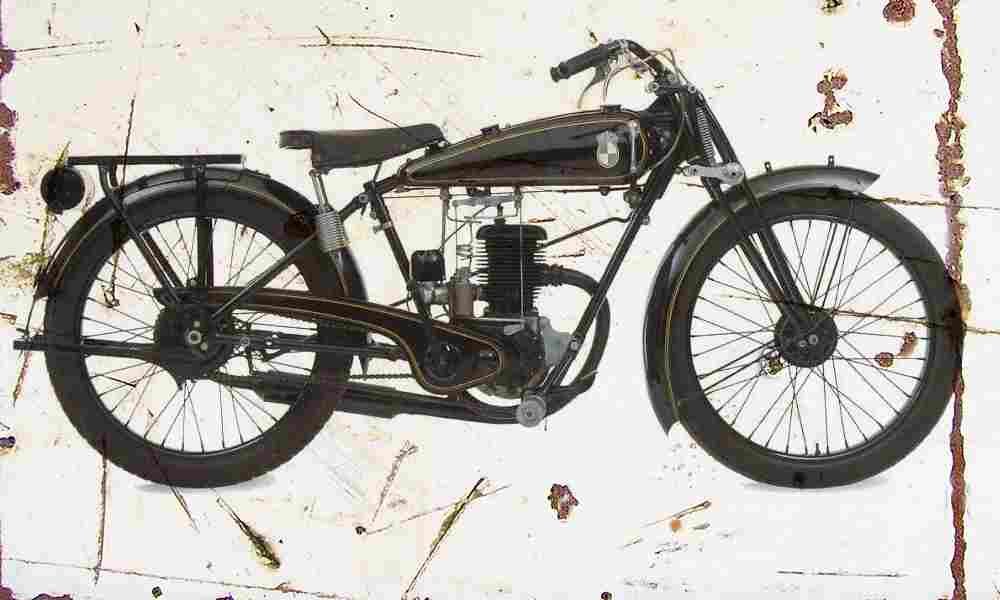Puch 220 1926 Aged Vintage A4 Photo Print
