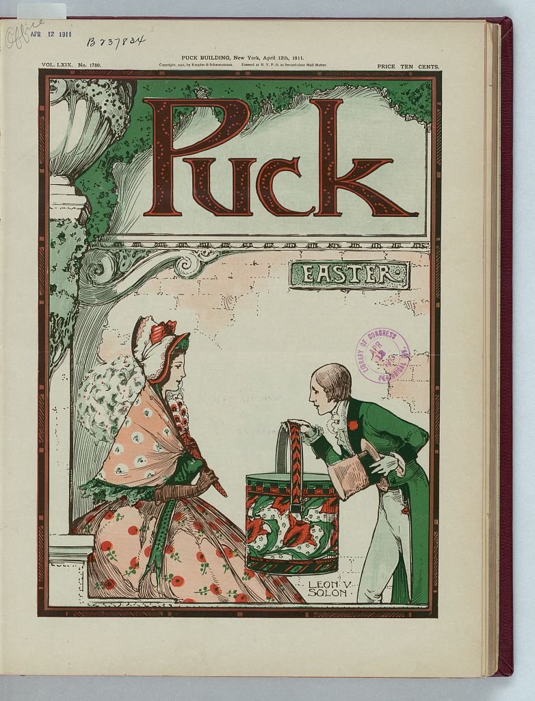 Puck Easter 1911 PUCK A4 Photo Print