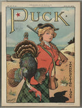 Puck Thanksgiving 1904 PUCK A4 Photo Print