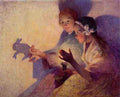 Puigaudeau Ferdinand Du Chinese Shadows The Rabbit A4 Photo Print