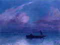Puigaudeau Ferdinand Du Nighttime Boat Ride At Briere A4 Photo Print