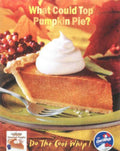 Pumpkin Pie Cool Vintage Retro Advert Poster A4 Photo Print