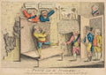 Punch Juggler Scene GB Cartoon Vintage Retro Advert Poster