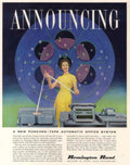 Punched Tape Office 1950s Vintage Retro Advert Poster