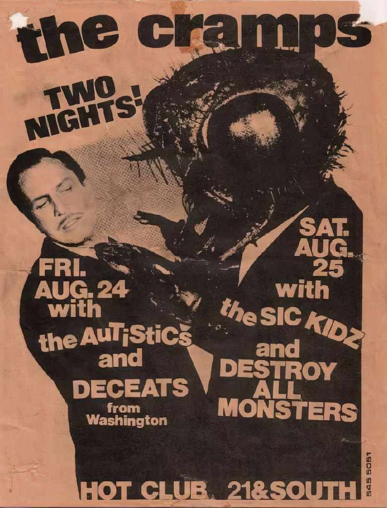 Punk Poster USA Flyer 83q8cch87 A4 Photo Print