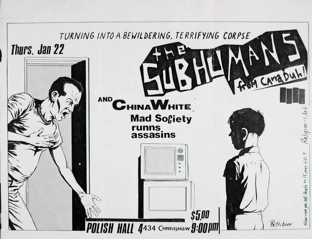 Punk Poster USA Flyer 8fccrzk27 A4 Photo Print