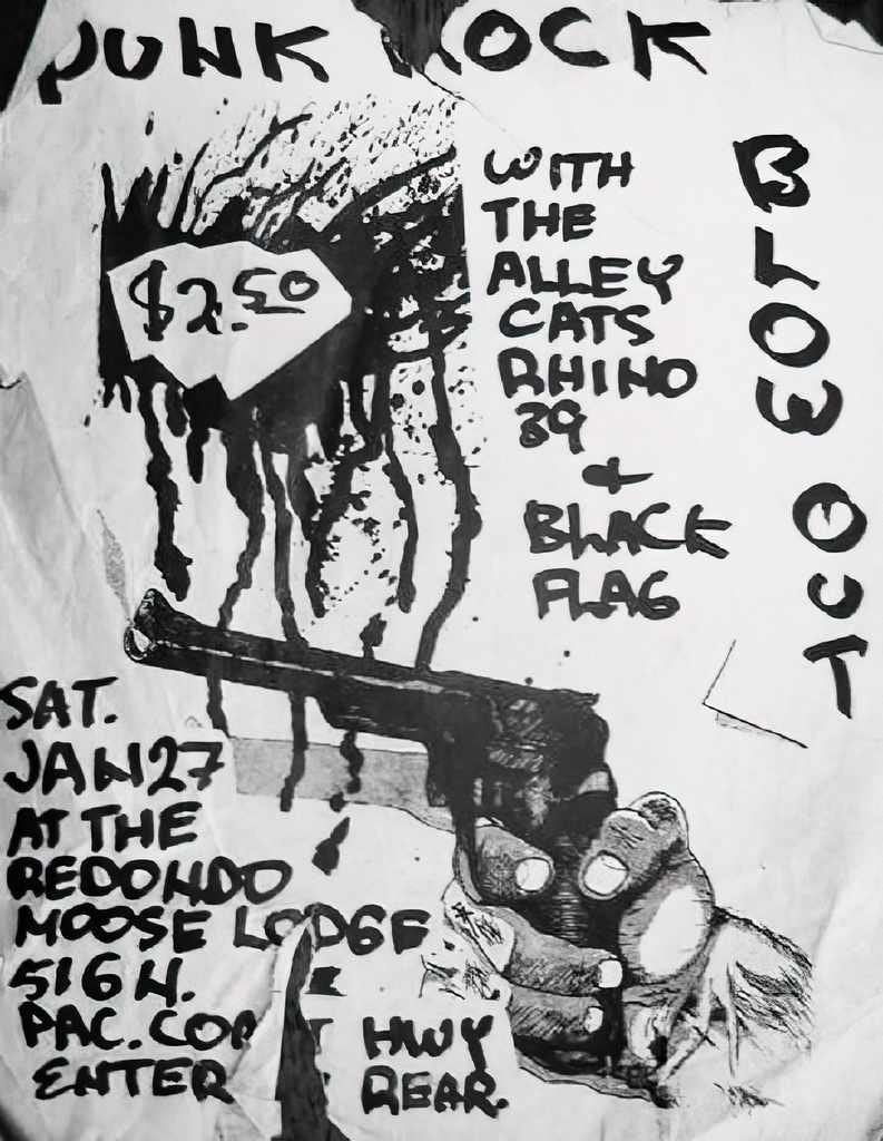 Punk Poster USA Flyer 8vfuvsaq7 A4 Photo Print