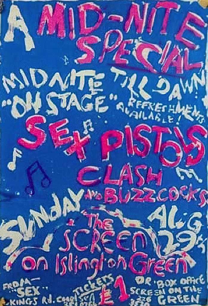 Punk Poster USA Flyer 8x7273gr7 A4 Photo Print