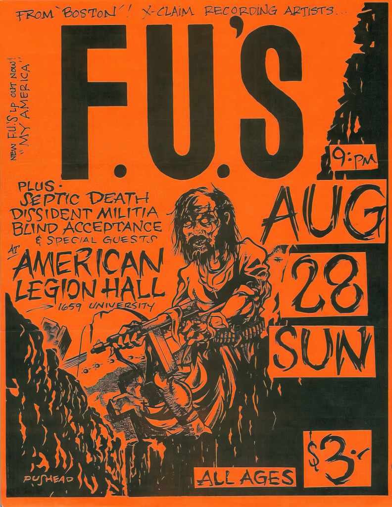 Punk Poster USA Flyer z2iyfhcv7 A4 Photo Print