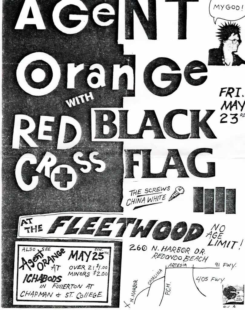 Punk Poster USA Flyer z33q5oi87 A4 Photo Print