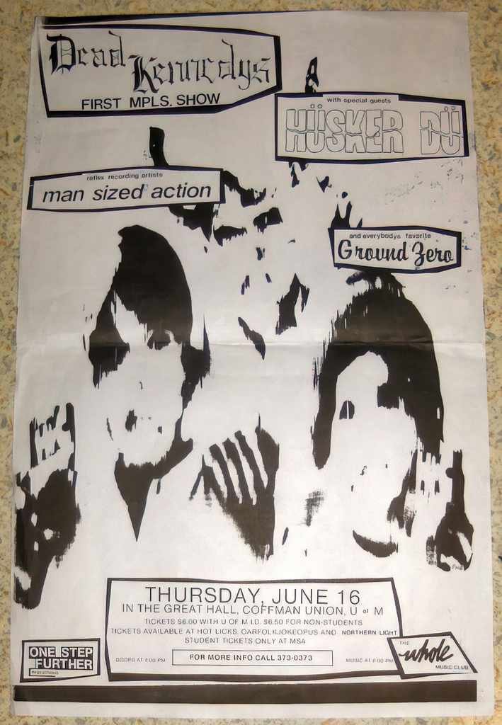 Punk Poster USA Flyer z3z833pt7 A4 Photo Print