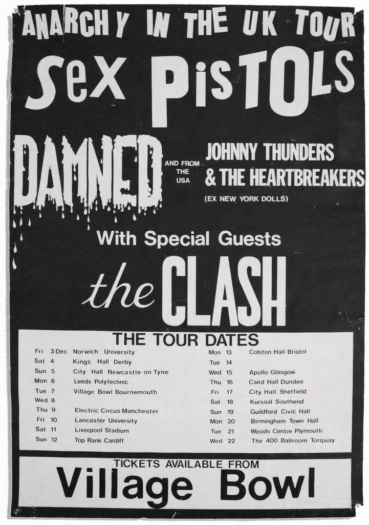 Punk Poster USA Flyer z5s8f6fs7 A4 Photo Print