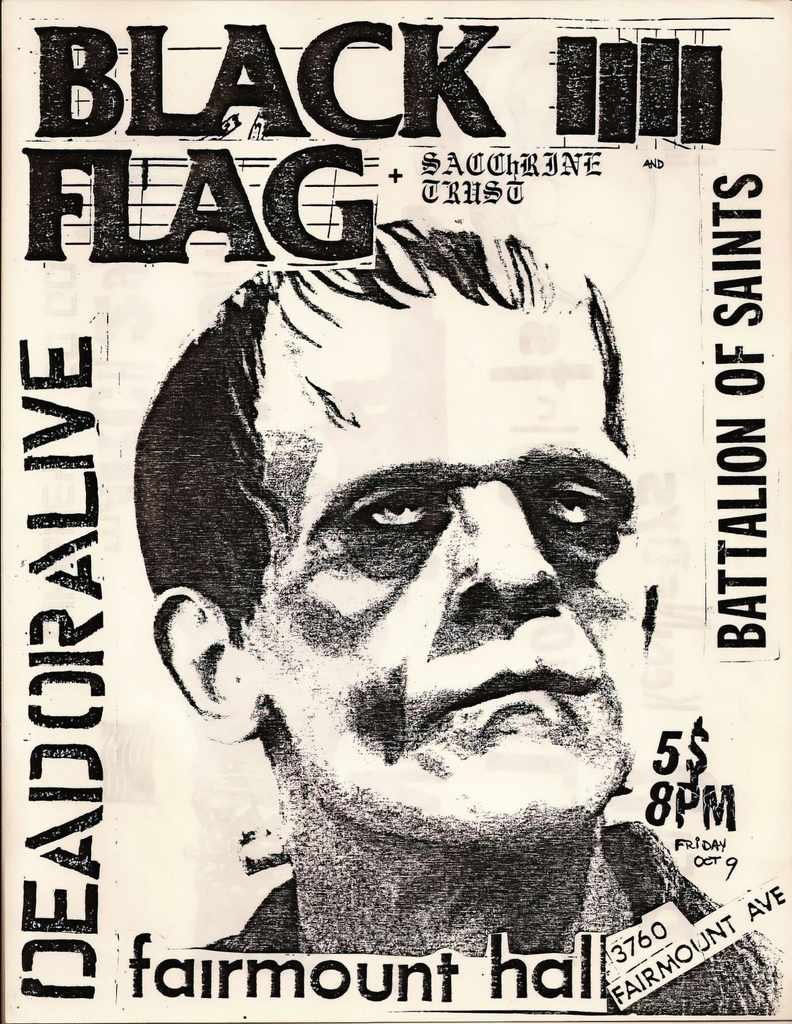 Punk Poster USA Flyer z5we3o837 A4 Photo Print