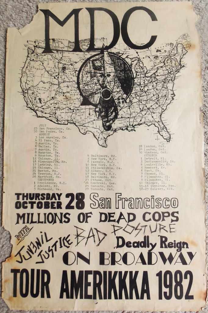 Punk Poster USA Flyer z5z8fof57 A4 Photo Print