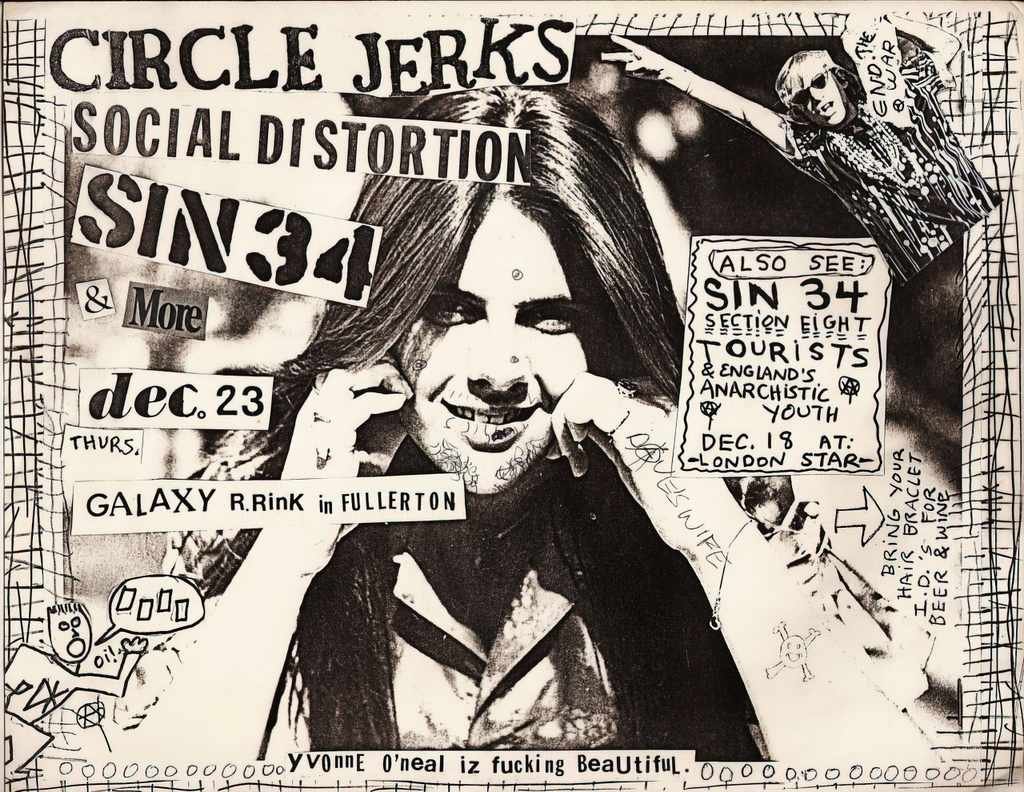 Punk Poster USA Flyer z6e578xc7 A4 Photo Print