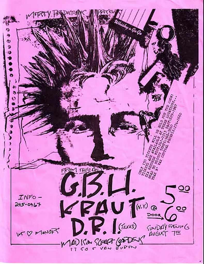 Punk Poster USA Flyer z6u6o3ky3287 A4 Photo Print