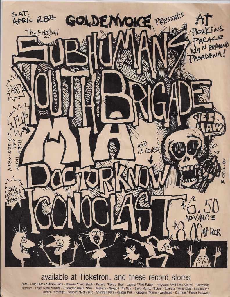 Punk Poster USA Flyer z7287s7h7 A4 Photo Print