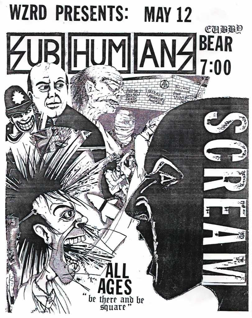 Punk Poster USA Flyer z733dvwe7 A4 Photo Print