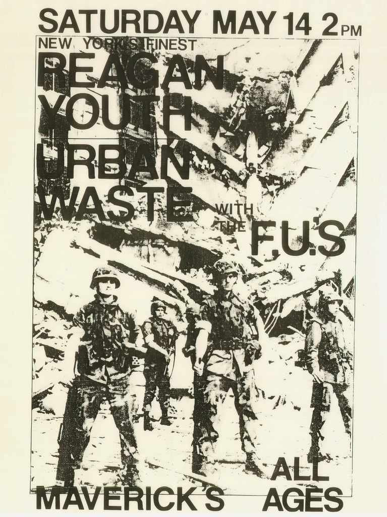 Punk Poster USA Flyer z777faxe7 A4 Photo Print