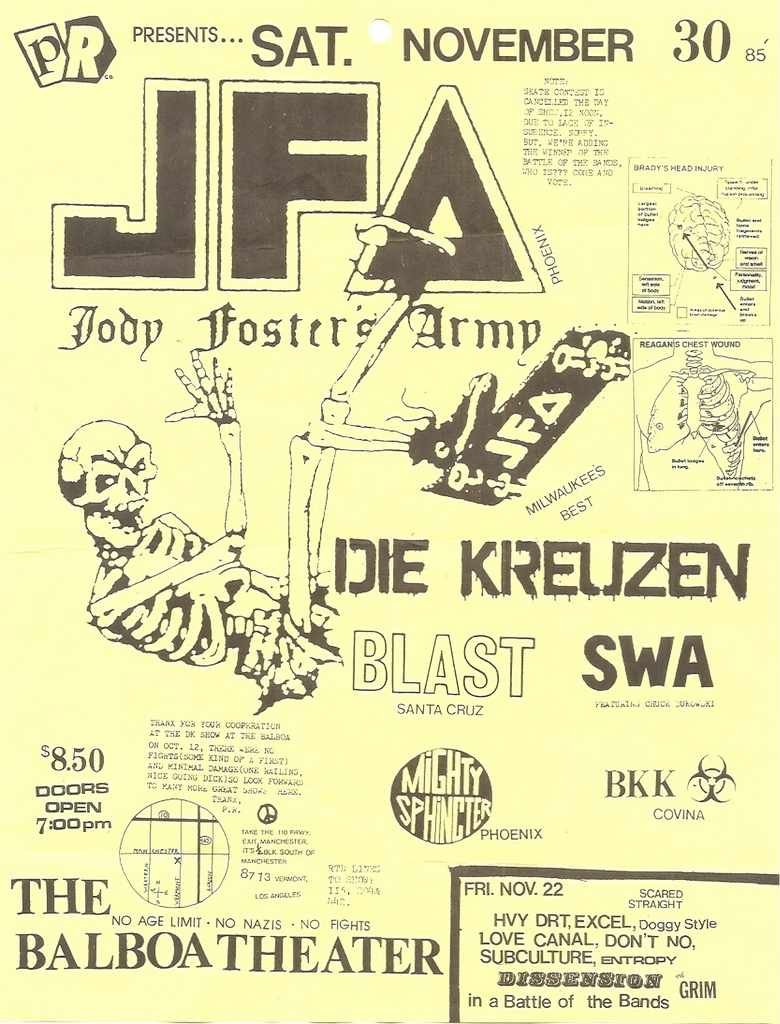 Punk Poster USA Flyer z8383kp67 A4 Photo Print