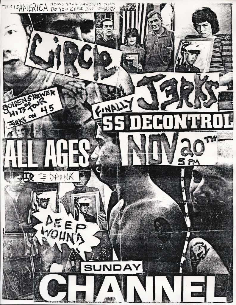 Punk Poster USA Flyer z85ya8bo7 A4 Photo Print