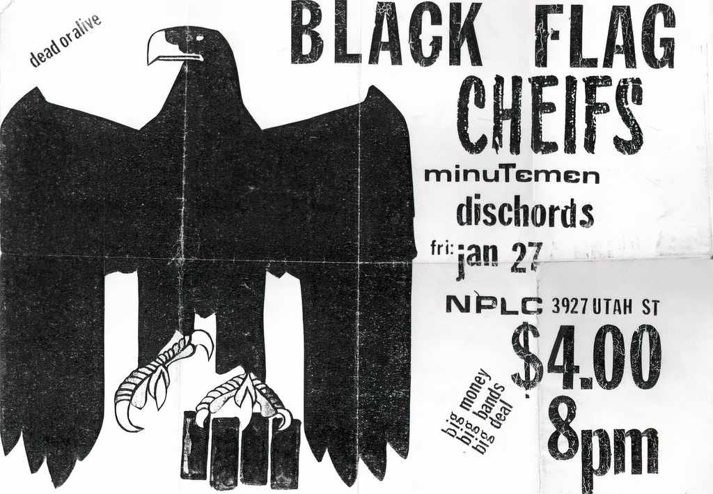 Punk Poster USA Flyer zpq7oz887 A4 Photo Print