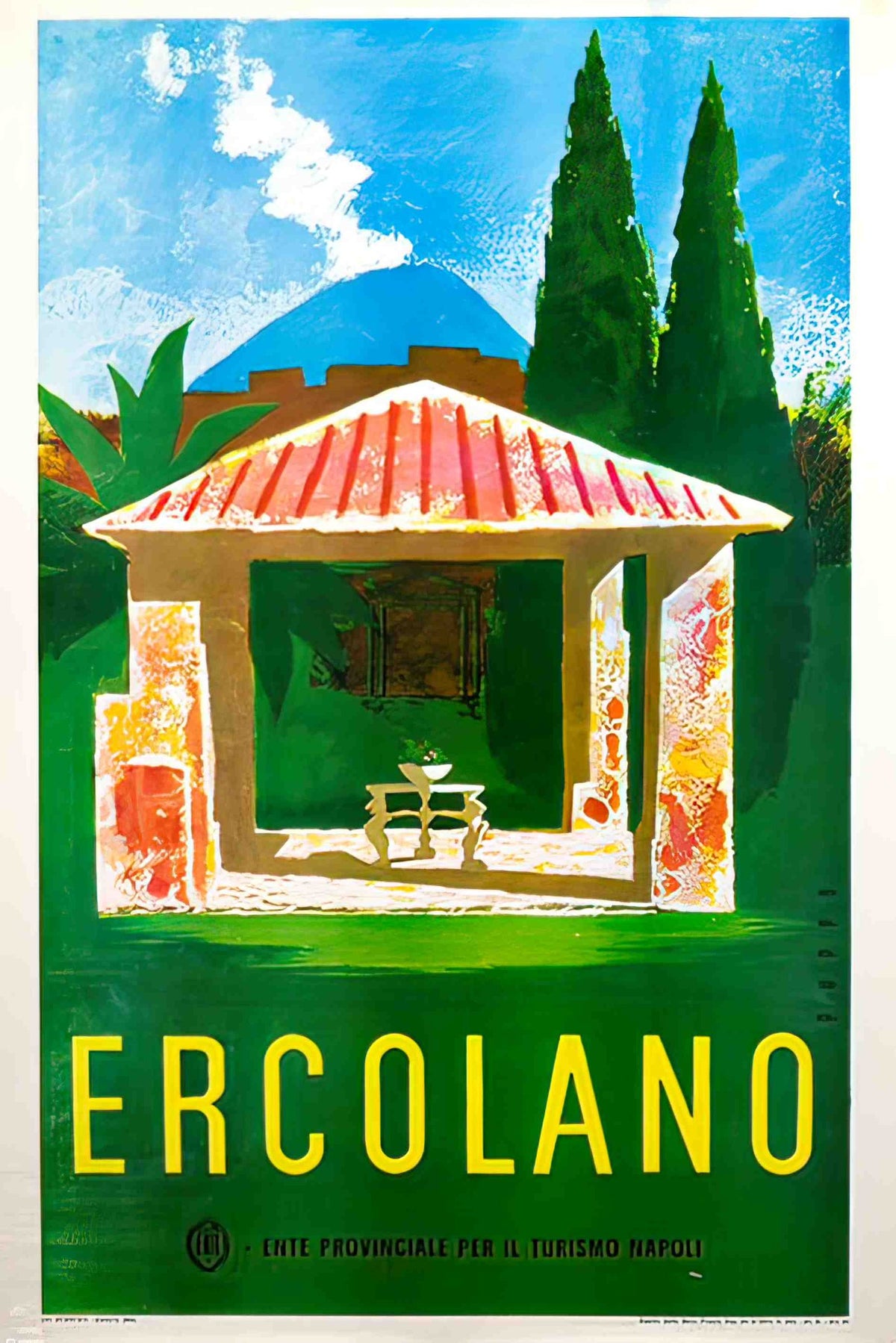 PuppoErcolano Advert A4 Photo Print